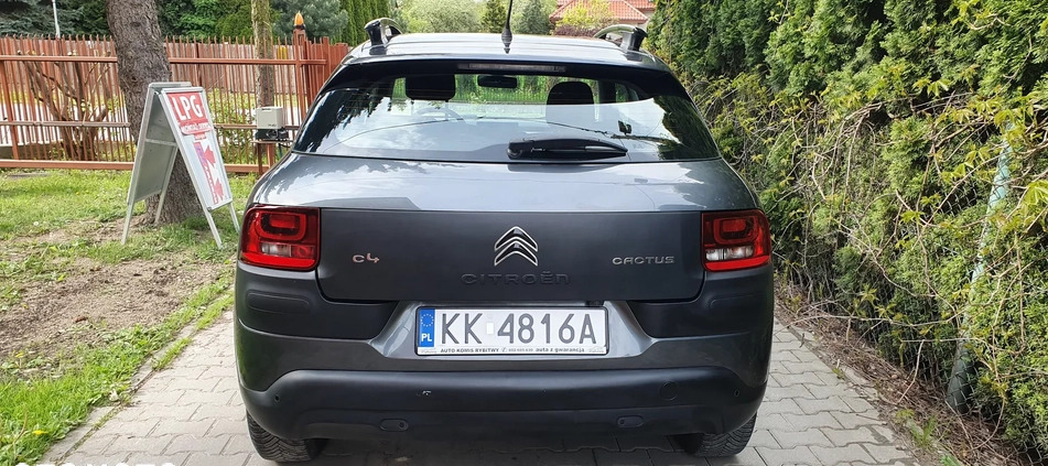 Citroen C4 Cactus cena 30250 przebieg: 228800, rok produkcji 2015 z Kraków małe 596